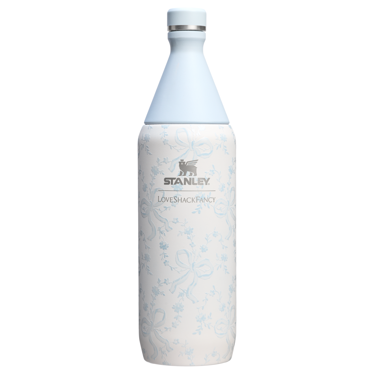Stanley 1913 x LoveShackFancy Holiday All Day Slim Bottle | 34 OZ