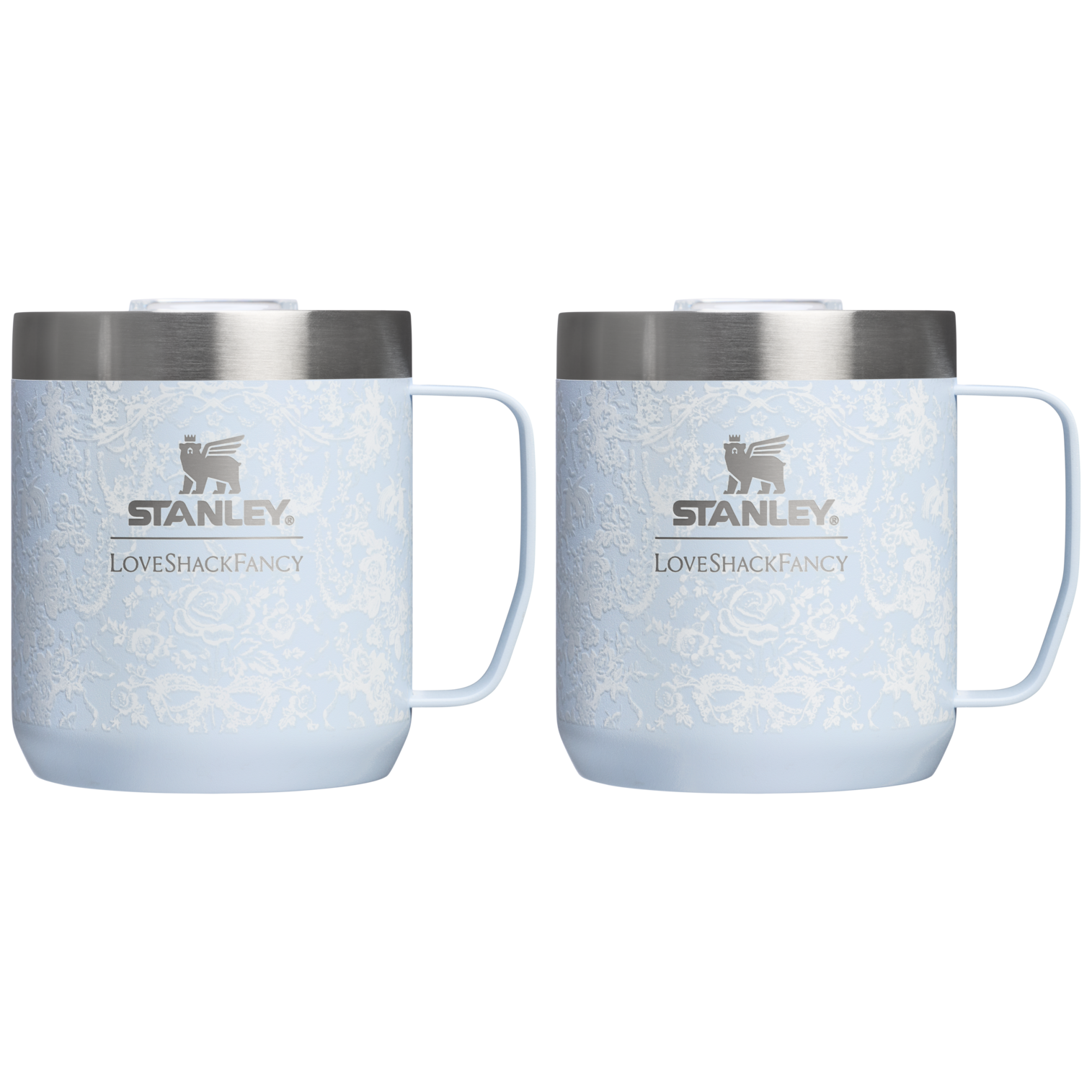 Stanley 1913 x LoveShackFancy Holiday Everyday Camp Mug Set | 12 OZ